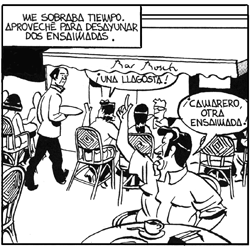 comic coca o ensaimada